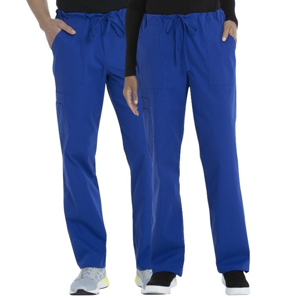 Scrubstar Unisex Solid Drawstring Pant 3XL New with Tags Blue Stretch Durable